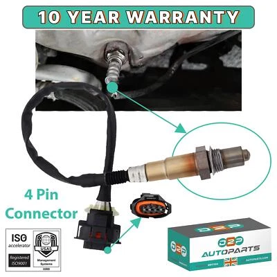 02/O2 Ossigeno Sensore per Vauxhall Meriva A X03, B S10/MK2, Mokka, Omega - Immagine 1 di 4