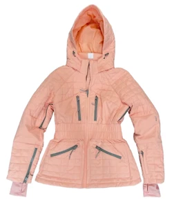 FREE PEOPLE FP MOVEMENT WINTER MELON ALL PREPPED SNOW WINTER SKI JACKET COAT L - Picture 1 of 11