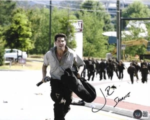 Jon Bernthal - AUTÉNTICO Firmado Walking Dead 10x8 Beckett Autenticado - Imagen 1 de 1