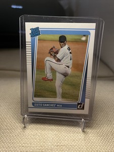 2021 Panini Donruss Sixto Sanchez Miami Marlins Rated Rookie RC