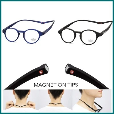 Occhiali da lettura uomo donna vista con calamita magnetici 1 1,50 2 2,5 3 sd - Immagine 1 di 4