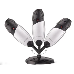 A4TECH Anti-Glare Web Camera 480P USB MIC PK-635G PC Desktop Laptop Mac iOS - Picture 1 of 2