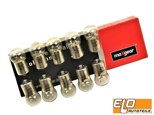 10x ORIGINAL MAXGEAR BOMBILLA UNIVERSAL 10W 12V - Imagen 1 de 1