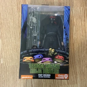 Teenage Mutant Ninja Turtles Foot Soldier Actionfigur Neca Nickelodeon Gamesto - Bild 1 von 16