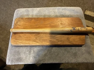 Houston Astros Exxon Rely on the Tiger Mini Advertising Promo Bat 18inch - Image 1 of 4