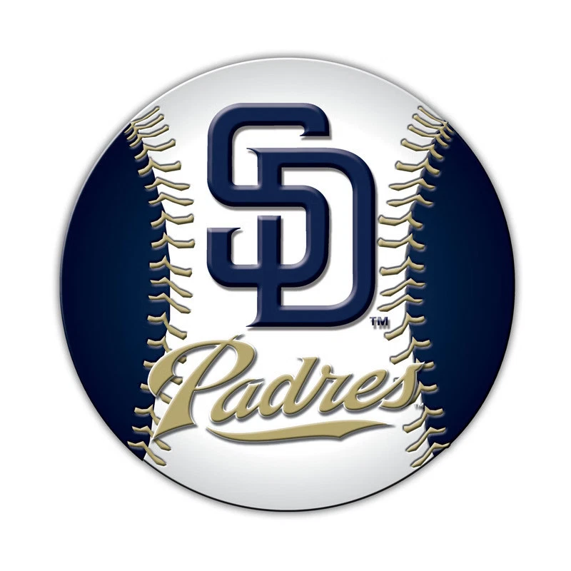 San Diego Padres Magnet Car Style 8 Inch CO - Image 1 of 1