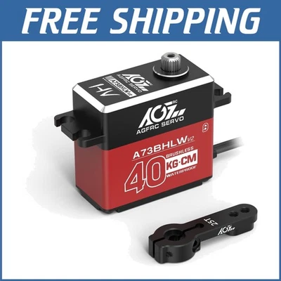 IP67 High Torque Brushless Servo - Programmable 40KG for RC Crawler Performance - Image 1 of 4