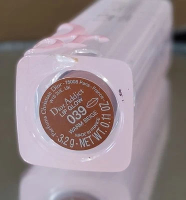 Dior Addict Lip Glow Lip Balm - 039 Warm Beige - NWOB - Image 1 of 3