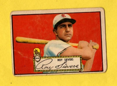 1952 Topps Roy Sievers #64 St, Louis Browns Red Back G/VG FREE SHIPPING - Image 1 of 3