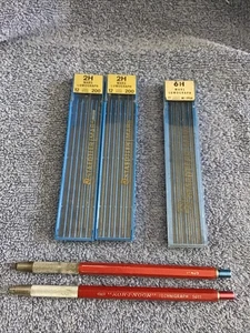 Vtg KOH I NOOR 5611 Bruning 83-405 Italy DRAFTING Staedtler Mars Lead Mixed Lot - Picture 1 of 6