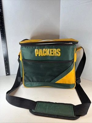 Bolso refrigerador Greenbay Packer NFL. Marca Northpole verde/amarillo. Foto 1 de 4