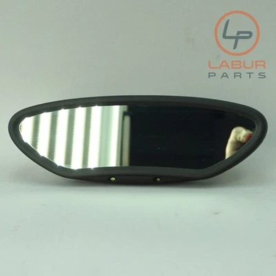 05-12 Porsche Boxster Cayman Interior Rear View Rearview Mirror Black B951 - Image 1 of 4