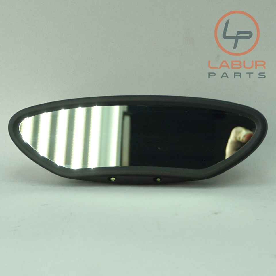 05-12 Porsche Boxster Cayman Interior Rear View Rearview Mirror Black B951 - Image 1 of 4