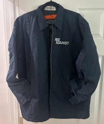 Vintage Deadstock Upcycled Cintas Rise Against Workman Jacket Never Worn - Image 1 of 4