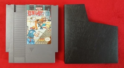 Renegade (1988) Nintendo Entertainment System NES Authentic Cleaned & Tested - Image 1 of 4