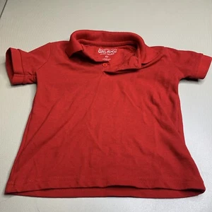 Red Authentic Galaxy School Uniforms | Sz 4T | Polo Style - Picture 1 of 3