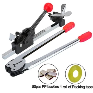Imballatrice manuale PP plastica nastro imballaggio cinghia reggiatrice - Foto 1 di 8