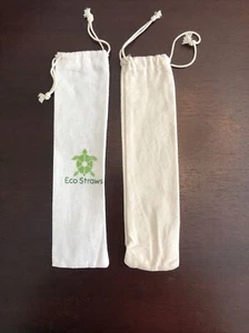 Reusable Straw Bags Canvas Great For All Storage Needs! - Picture 1 of 3