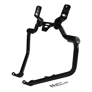 Black Mustache Engine Guard Support Bracket For Harley Low Rider ST FXLRST 22-24 - Picture 1 of 12