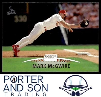 Mark McGwire 1999 Stadium Club #70 St. Louis Cardinals - Image 1 of 2