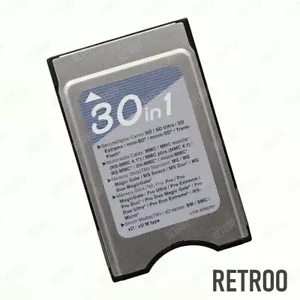 Generic 30-in-1 PC Multi Card Adapter for SD/SM/MS/MMC/XD Memory Cards PCMCIA - Picture 1 of 3