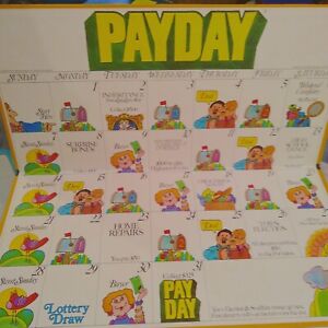 Repuesto de juego PayDay 1975 vintage *Solo tablero de juego*