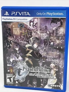 Psychedelica of the Ashen Hawk - PS Vita / Solo estuche y ilustraciones, sin juego/tarjetas - Imagen 1 de 3