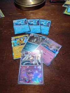 Pokemon Prismatic Evolutions - Pokeball Holo Lot Of 8, Umbreon And SYLVEON POKE - Picture 1 of 6