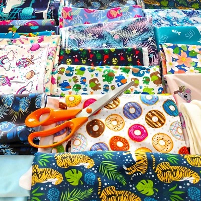 Tecido de poliuretano PUL - Extremidades e restos de parafusos - Material impermeável - Imagem 1 de 4