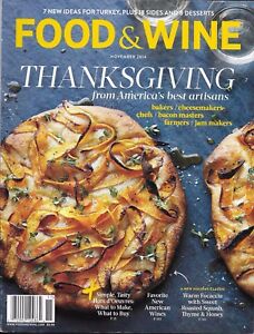 Food And Wine Magazine Thanksgiving Recipes Turkey Sides Desserts American Wines