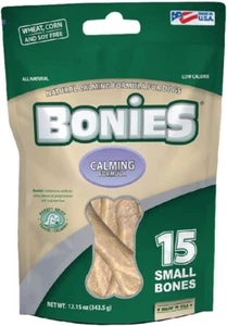 BONIES Natural Calming Formula Multi-Pack SMALL (15 Bones / 12.15 oz) - Picture 1 of 7