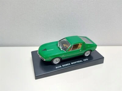 Alfa Romeo Montreal Verde del 1970 - 100 Anni di Italia in automobile 1/43 - Immagine 1 di 2