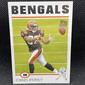 2004 Topps #345 Chris Perry Rookie Cincinnati Bengals RC - Imagen 1 de 2