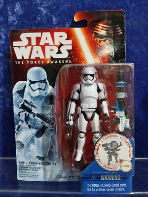 Hasbro 2015 Star Wars The Force Awakens MOC First Order Stormtrooper B3964 - Image 1 of 3