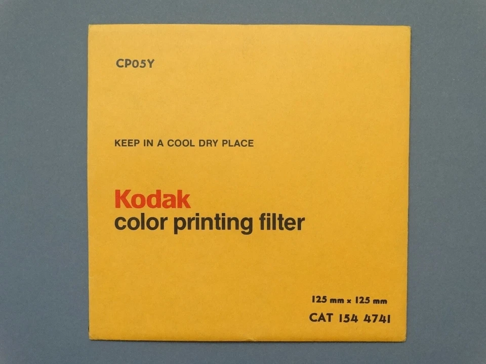 New Kodak CPO5Y 125mm x 125mm Colour Printing Filter (CAT No.154 4741)  - Image 1 of 1