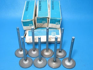 NOS 8 GM 1967 Pontiac GTO Ram Air 1st Firebird Trans Am HO Intake Valves 9789725 - Picture 1 of 6