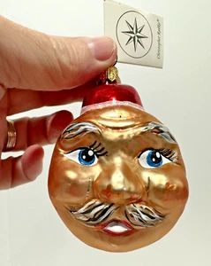 1995 Christopher Radko Opa Jones Glas Weihnachtsschmuck 91/440 im Ruhestand - Bild 1 von 4