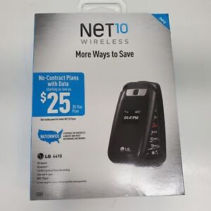 NET10 Wireless No Contract Plan LG 441G Phone-3G Speed-Sealed Package