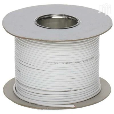 8 Core Alarm Security Cable 100M WHITE PVC TCCA - Image 1 of 2