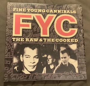 Fine Young Cannibals LP The Raw & The Cooked I.R.S./MCA US 1988 Open Shrink VG - Picture 1 of 4