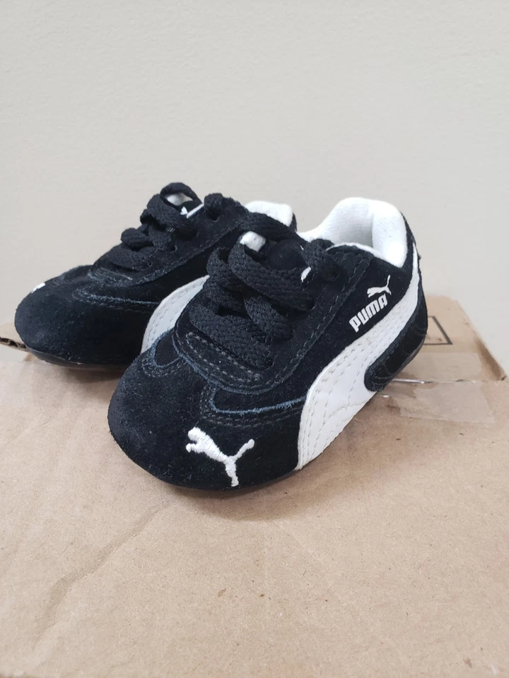 Puma Speedster OG.  Niño pequeño talla 3c. Negro/Blanco. Foto 1 de 4