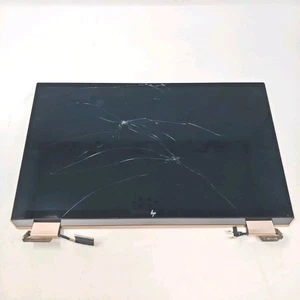 Cracked HP Spectre 15-EB UHD 4k Touch Screen Display Assembly Panel L97635-001 - Afbeelding 1 van 3
