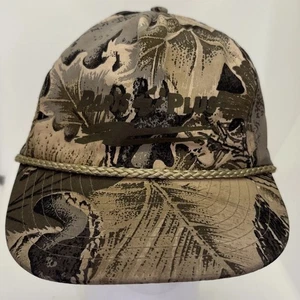 Gorra Nissun Vintage Camuflaje Cuerda Snap Back Cap - Piezas Plus - Imagen 1 de 7