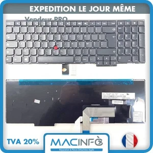 Clavier Lenovo Thinkpad T540 T540P T550 T560 P50s Noir Français Azerty - Afbeelding 1 van 5