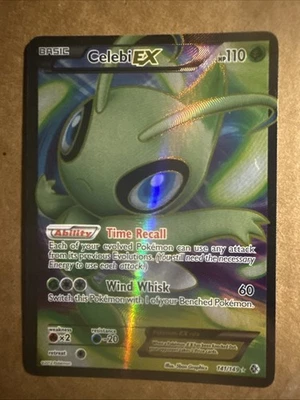 Celebi EX (141 Full Art) 141/149 Boundaries Crossed Holo LP - Image 1 of 4