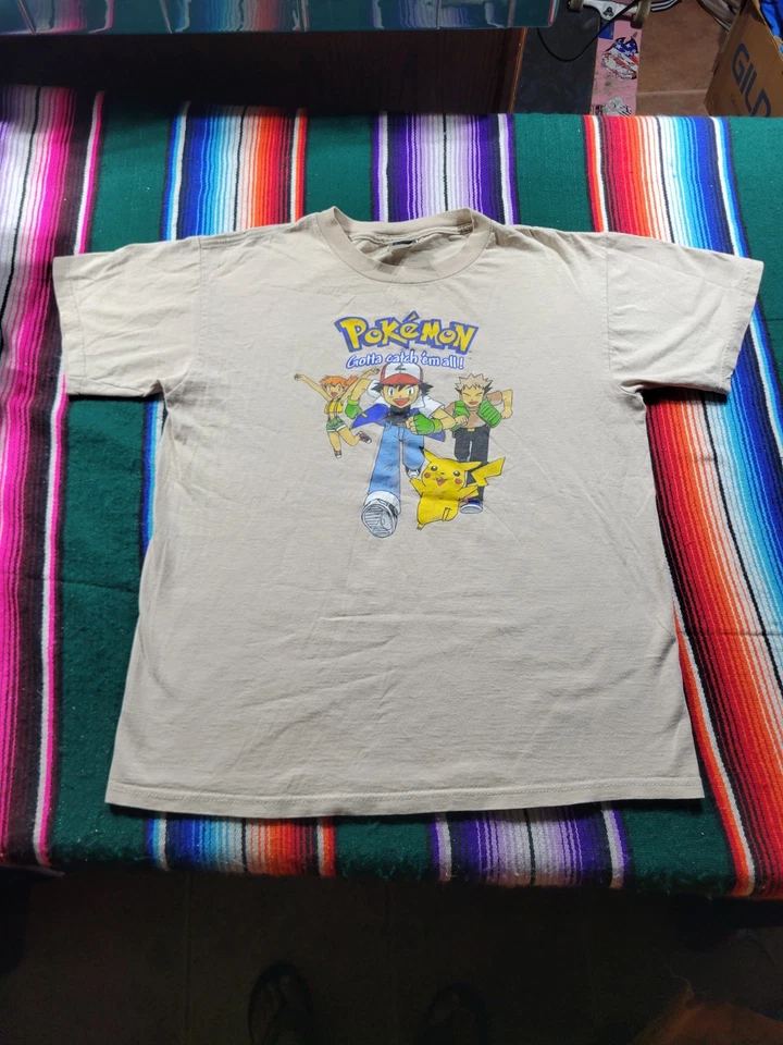 复古 Pokemon 1999 任天堂 T 恤尺寸 Youth XL — 第 1/4 张图片