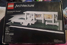 Retired Lego Set - Farnsworth House Illinois 21009 Architecture - New Sealed NIB