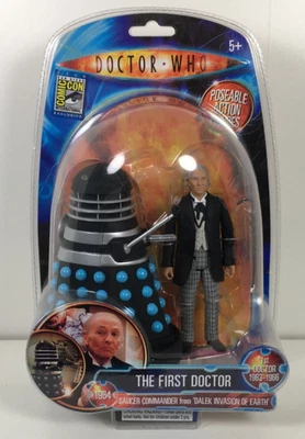 EL PRIMER DOCTOR Y PLATILLO COMANDANTE DALEK INVASIÓN DE LA TIERRA SDCC 2009 QUIÉN *LEER Foto 1 de 4