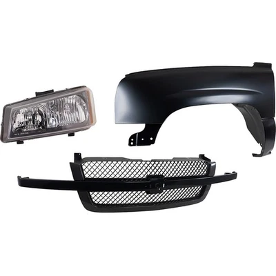 Fender Kit For 2003-2006 Chevrolet Silverado 2500 HD Primed Front Left - Image 1 of 4