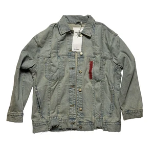 Pull&Bear Chaqueta Vaquera Hombre, Azul, Talla M - Imagen 1 de 4